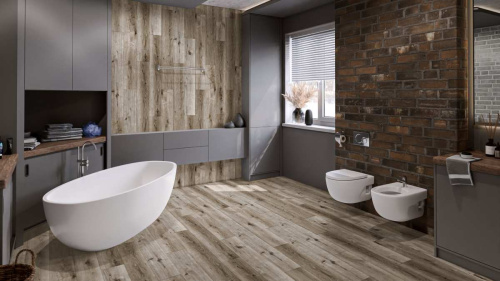 Кварцвиниловая плитка Damy Floor FAMILY LVT 1508-1-LVT Дуб Лофт толщина 0.25 см 43 класс 1227х187 - фото 2