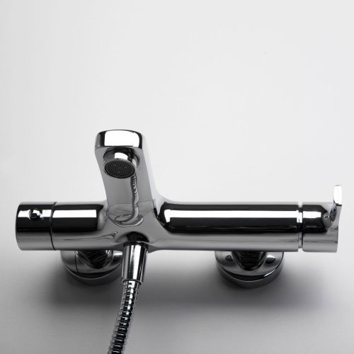 Смеситель для ванны Wasserkraft Berkel 4800 4801 настенный хром - фото 4