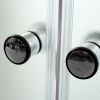 Душевая кабина AvaCan D012SR 120х90 асимметричная с крышей ориентация правая