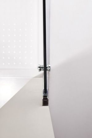 Душевая дверь Cezares ECO ECO-O-B-1-70-P-Cr 70х190 стекло рифленое профиль хром