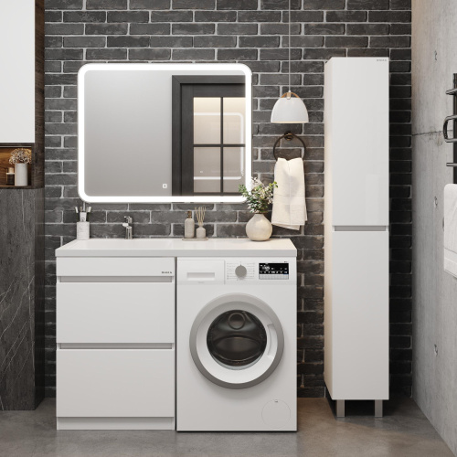 Тумба под раковину Onika Милтон 105801 58х48х87 напольная - фото 4