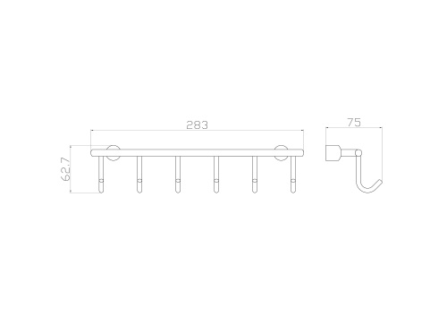Крючок Wonzon & Woghand WW-9382-6 - фото 2
