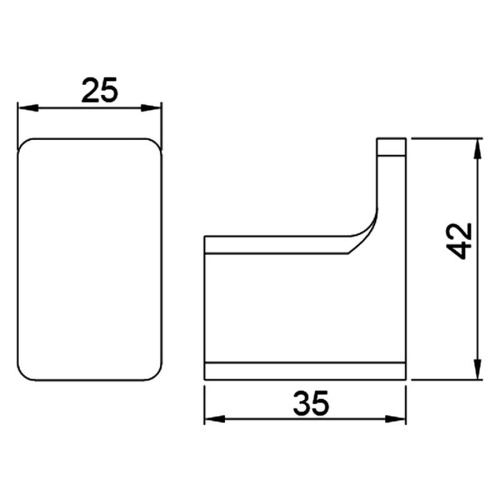 Крючок Timo Selene 14011/03 - фото 3