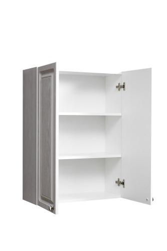 Шкаф Stella Polar Кармела ольха SP-00000189 60х24х80 подвесной цвет белый - фото 4