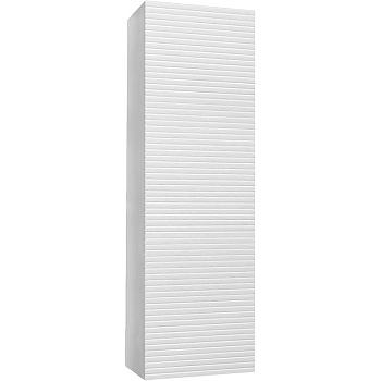 Шкаф-пенал Jorno STONE Stn.04.120/P/W/JR 33х27х120 подвесной цвет белый