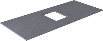 Столешница Allen Brau Priority 1.31011.GR-S 96х41 накладная цвет серый