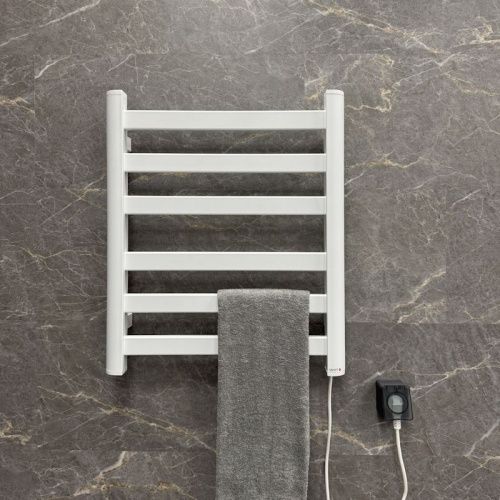 Полотенцесушитель Fixsen FX-7400W 50х60 электрический белый - фото 4