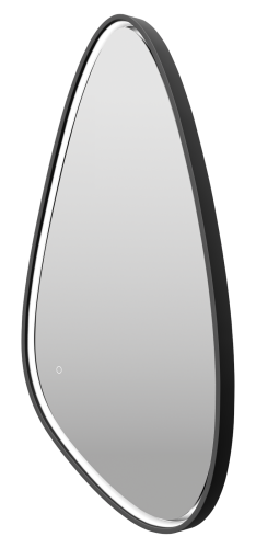 Зеркало в ванную Brevita Venus VEN-Var-060-black 60х120 цвет черный - фото 4