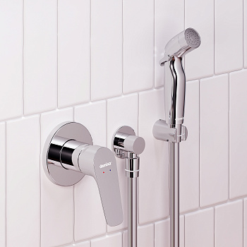 Гигиенический душ со смесителем Damixa Jupiter 777510001 хром