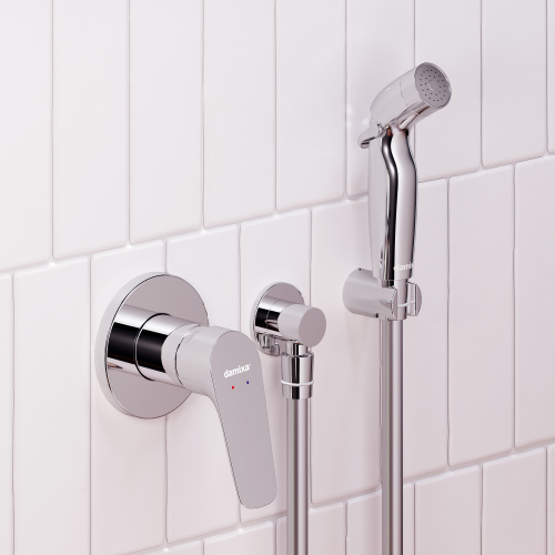 Гигиенический душ со смесителем Damixa Jupiter 777510001 хром