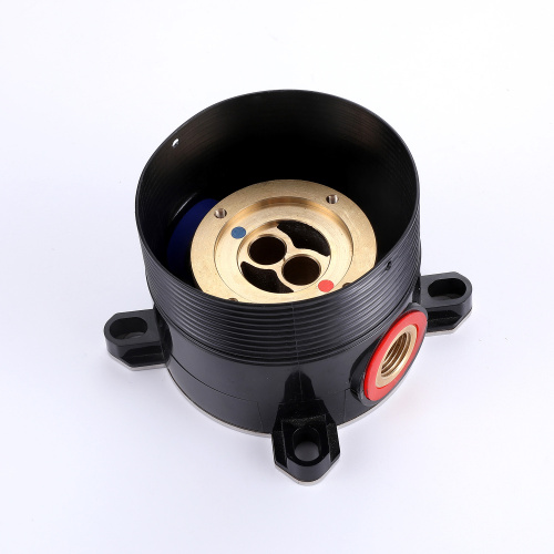 Смеситель ABBER Wasser Kreis AF8115B напольный черный матовый - фото 3