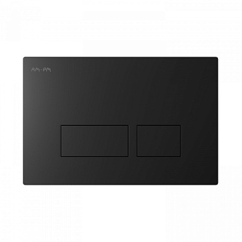 Клавиша смыва пневматическая Am.Pm Pro S I047038 цвет черный матовый