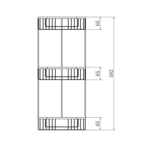 Полка в ванную комнату Fashun A335-2 - фото 3