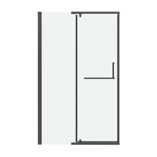 Душевая дверь Grossman Pragma 100.K33.03.120.42.00 120х195 стекло прозрачное профиль графит