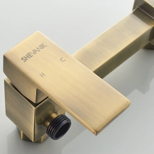 Гигиенический душ со смесителем Shevanik S137Q бронза - фото 4