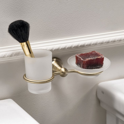 Комплект мыльница и стаканчик Sapho DIAMOND 1318-04 - фото 2