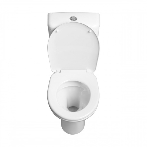 Унитаз-компакт напольный с бачком Jika Zeta 8253960002429 белый без сиденья каскадный смыв - фото 3