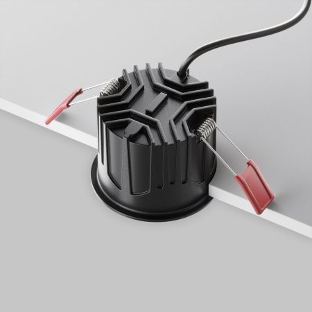 Светильник встраиваемый Maytoni Technical Alfa LED DL043-01-15W3K-RD-B-1