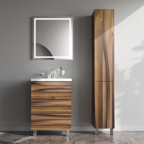 Шкаф-пенал Am.Pm Gem M90CSR0306HF 30х31х190 напольный цвет орех - фото 4