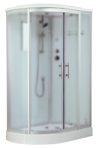 Душевая кабина Timo Standart T-6602SLF 120х85 асимметричная с крышей ориентация левая - фото 4