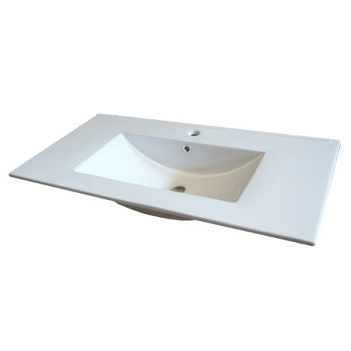 Тумба с раковиной Comforty Бредфорд 00-00009955CF 91х47х87 напольная цвет белый - фото 3