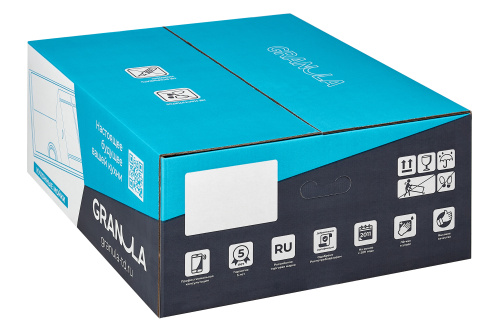 Кухонная мойка Granula 5102, ЧЁРНЫЙ 51х52 цвет черный поверхность матовая - фото 2