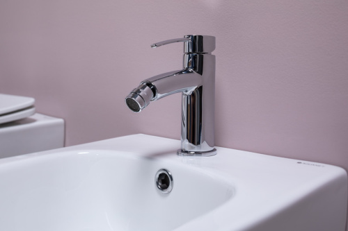 Смеситель Paffoni Berry BR131CR на биде хром - фото 2