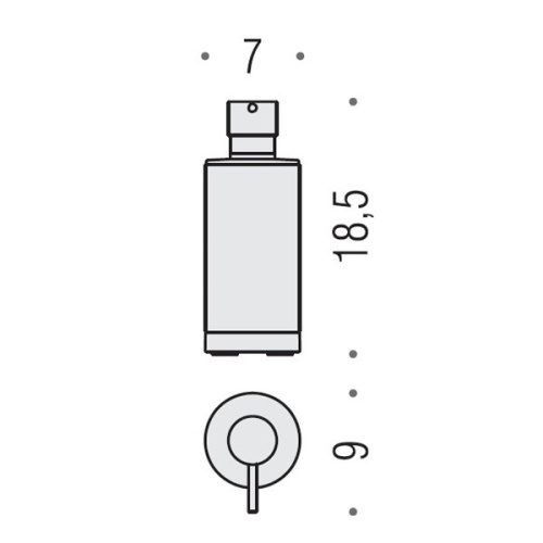 Дозатор Colombo Nordic B9324.CR-CBO - фото 2