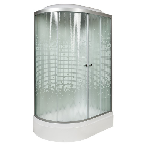 Душевая кабина AvaCan L720R 120х80 асимметричная с крышей ориентация правая - фото 2