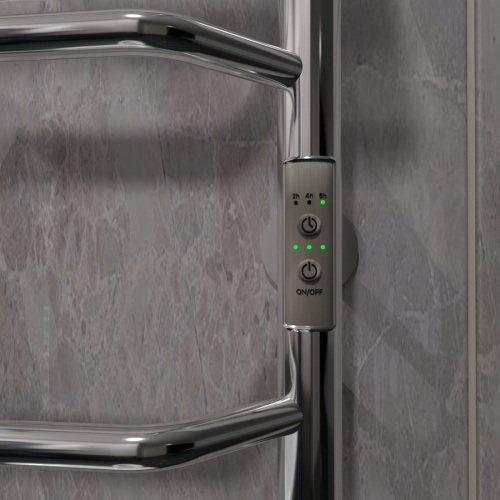 Полотенцесушитель Тругор Пэк Пэксп6П60х4032 43х60 электрический хром - фото 5