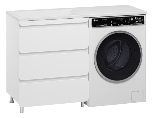 Тумба под раковину Misty Чегет П-Чег-01070-01Н3Я 69х47х81 напольная - фото 4