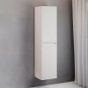 Шкаф-пенал Comforty Мадрид 00-00017855CF 40х160 подвесной цвет серый