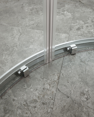 Душевой уголок Cezares MOLVENO MOLVENO-RH-2-120/90-C-Cr-IV 120х90 стекло прозрачное профиль хром глянцевый без поддона - фото 4