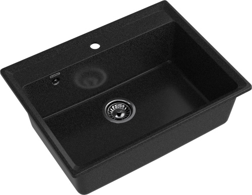 Кухонная мойка Granfest Level LV-660 графит 66х50 цвет графит поверхность матовая - фото 2