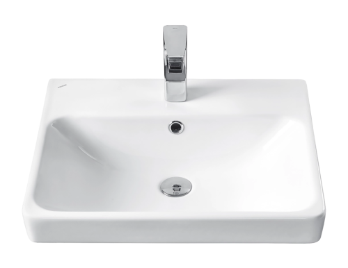 Раковина мебельная керамическая Santek Адриана 55 1.WH50.1.620 55х45 накладная цвет белый - фото 2