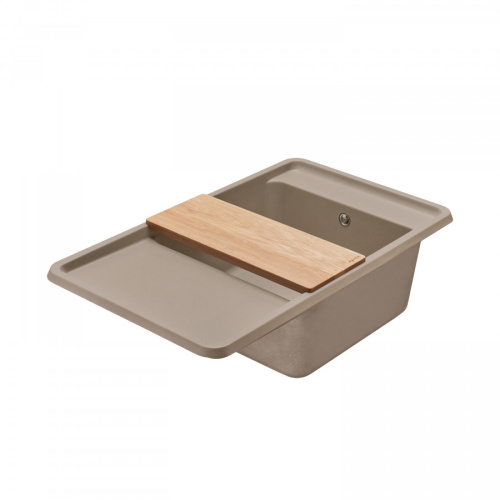 Кухонная мойка Aquaton Беллис 1A724832BS250 87х51 цвет серый - фото 4