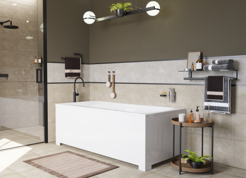 Ванна из литьевго мрамора Эстет Бета ФР-00014524 170х80 пристенная прямоугольная - фото 4