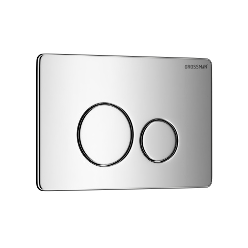 Клавиша смыва механическая Grossman Style 700.K31.05.10M.10M цвет хром - фото 2