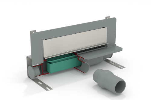 Душевой лоток OMP Tea Intramura 975.102.8 в пол - фото 2