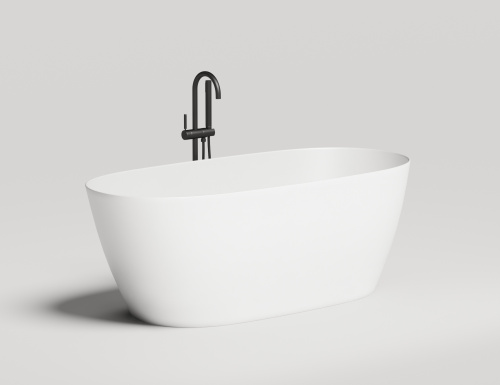 Ванна из литьевго мрамора Salini SOFIA 103611G 165х75 отдельностоящая овальная - фото 2