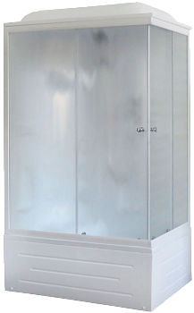 Душевая кабина Royal Bath BP RB8120BP1-M-L 120х80 прямоугольная с крышей ориентация правая