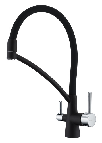 Смеситель для кухни Paulmark SIEGEN Si213111-401 на раковину антрацит