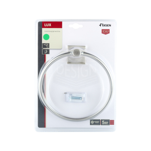 Полотенцедержатель Fixsen Lux satin FX-16011 - фото 4