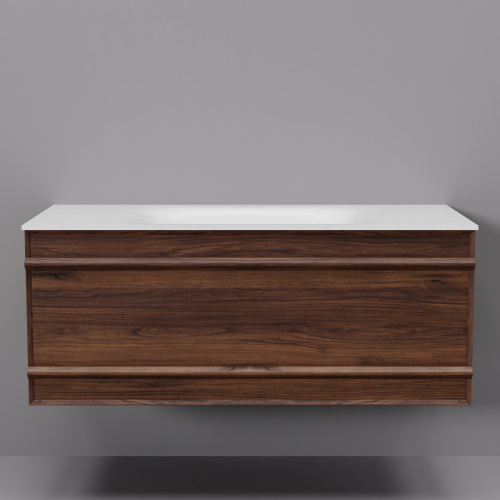 Тумба с раковиной Art Decco Bridget (Бриджит) ABR10W22S100 100x45x40 подвесная цвет черный орех - фото 5