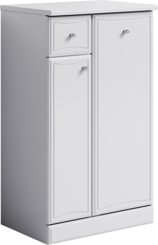 Тумба под раковину Aqwella Y Ba.03.05 50х35х85 напольная цвет белый - фото 2