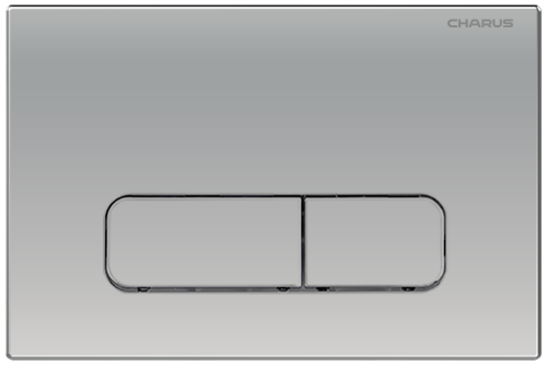 Клавиша смыва механическая CHARUS Elegia FP.320.46.01 цвет хром матовый