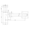 Сифон для раковины Timo 959/03L черный