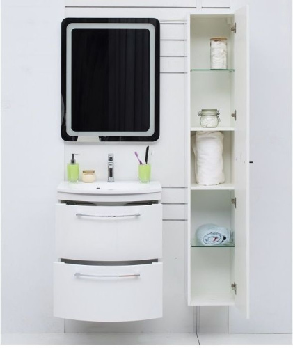 Шкаф-пенал De Aqua Токката 00167335 30х30х176 подвесной - фото 5