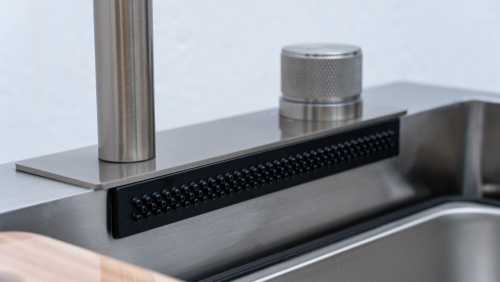 Кухонная мойка Melana ProfLine D6846H+6 сатин 68х46 цвет сатин поверхность матовая - фото 2