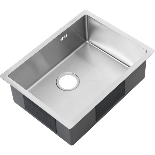 Кухонная мойка Melana ProfLine MLN-R5844H 58х44 цвет сатин поверхность матовая - фото 4